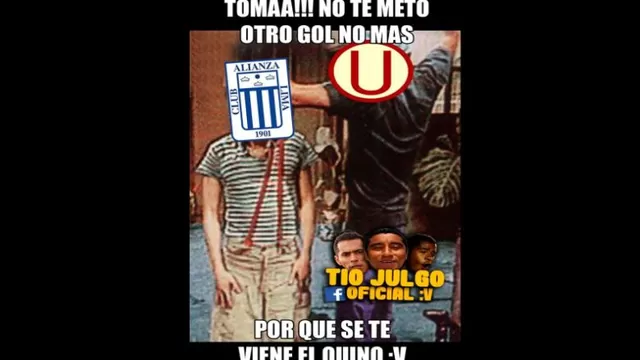 Universitario: memes del triunfo sobre Alianza Lima con gol de Rengifo-foto-2