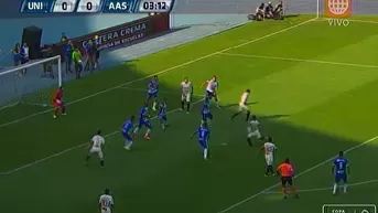 Universitario: mira el primer gol de Adán Balbín con camiseta crema