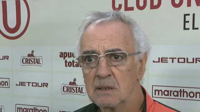 Jorge Fossati, DT de Universitario. | Video: América Deportes.