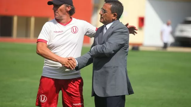 Universitario: Pedro Troglio recibió el respaldo del nuevo gerente deportivo