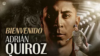 Universitario oficializó fichaje de Adrián Quiroz: ¿Por cuántas temporadas firmó?