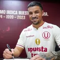 Universitario oficializó la llegada de Gabriel Costa con particular mensaje