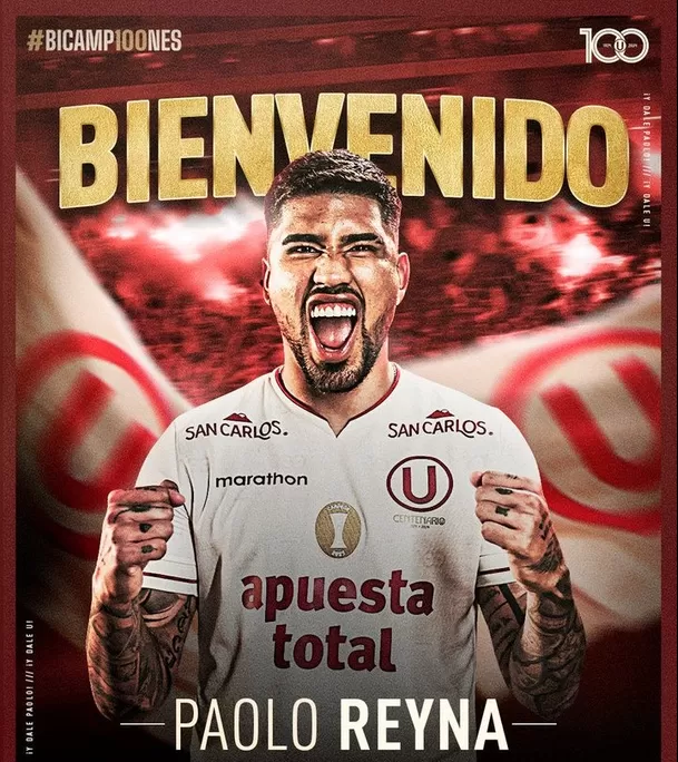 Reyna defenderá la camiseta merengue en las próximas temporadas.  Foto: Universitario.