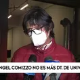 Universitario oficializó la salida de Ángel Comizzo del cuadro crema