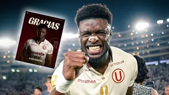 Universitario oficializó la salida de Sekou Gassama con diminuto mensaje