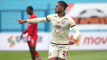 Jonathan Dos Santos, delantero uruguayo de 28 años. | Foto: Universitario