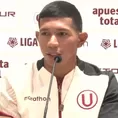 Universitario presentó oficialmente a Edison Flores