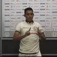 Universitario presentó a Alex Valera como flamante refuerzo para el 2021