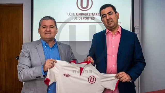 Universitario presentó a César Vento como su nuevo gerente general