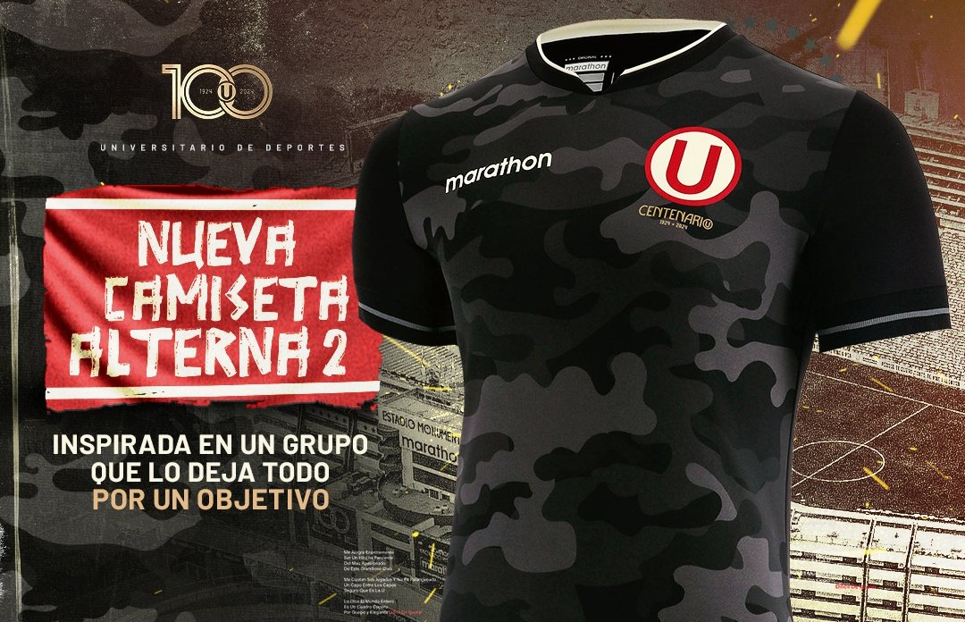 Esta es la nueva camiseta de Universitario. | Fuente: Marathon