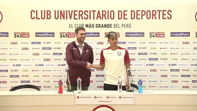 Jordan Guivin, mediocampista peruano de 24 años. | Video: YouTube Universitario de Deportes