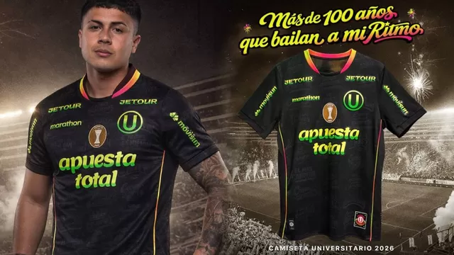 Universitario presentó su tercera camiseta, que luce detalles representativo de la cultura popular. | Video: Universitario