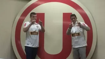 Universitario presentó a sus jales Henry Giménez y Maximiliano Giusti