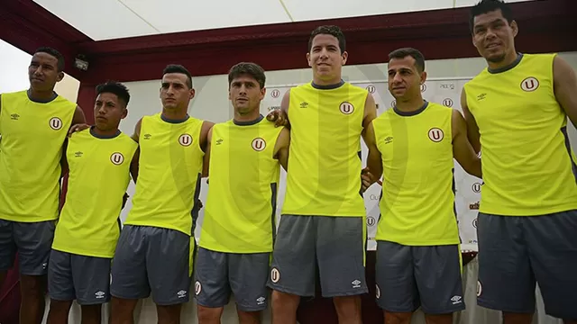 La presentaci&amp;oacute;n oficial de los refuerzos cremas. (Foto: Club Universitario)-foto-5