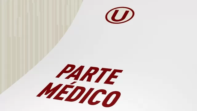Universitario publicó un parte médico tras la lesión de dos futbolistas