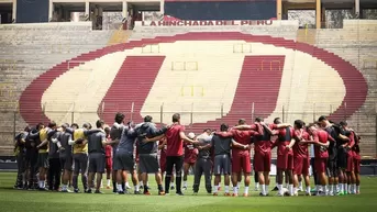 Universitario quedó listo para el duelo ante Sporting Cristal