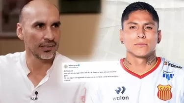 Rainer Torres lamentó que Raúl Ruidíaz juegue en Atlético Grau y no en Universitario / AD