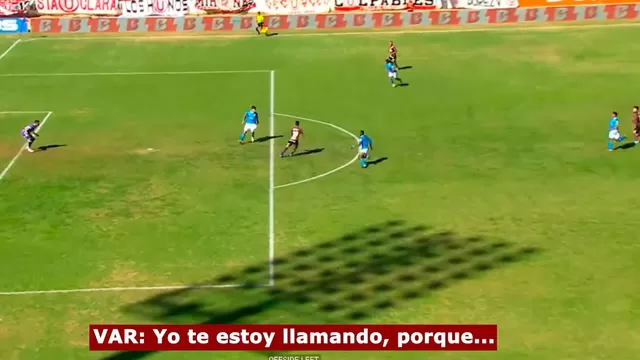 Árbitro y VAR discutieron por no sancionarse penal para Universitario ante ADT / Foto y video: CONAR