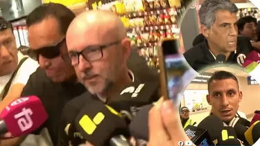 Javier Rabanal habló a su llegada a Lima, en medio de la noticia sobre su continuidad en Universitario. | AD
