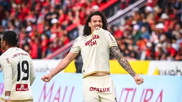 Williams Riveros anotó el segundo gol de Universitario sobre Melgar por la Liga 1 / L1 MAX