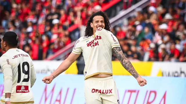 Williams Riveros anotó el segundo gol de Universitario sobre Melgar por la Liga 1 / L1 MAX