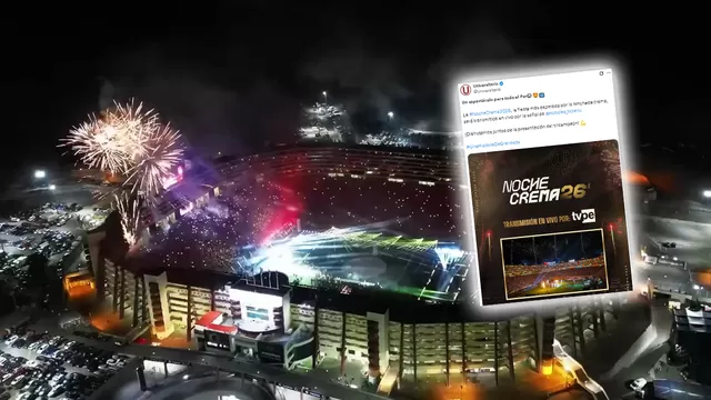 Universitario dio a conocer dónde se transmitirá la Noche Crema para la temporada 2026 / AD