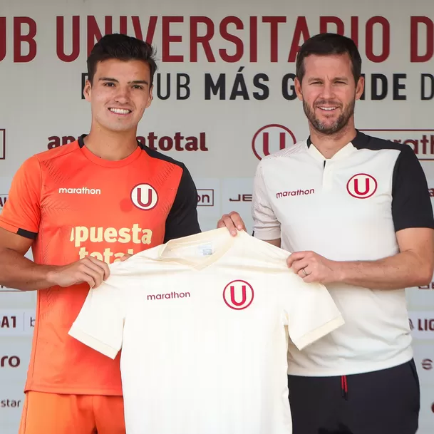 Jean Carlo Olivares jugará en el primer equipo de Universitario. | Foto: @Universitario