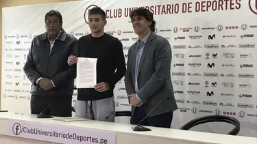 Tiago Cantoro es oficialmente jugador de Universitario | Foto: @garracrema24.