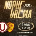 Universitario transmitirá en vivo la Noche Crema por Facebook y YouTube