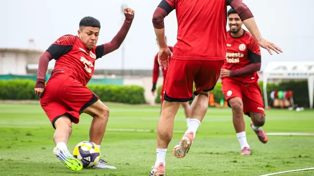 Universitario descansó tras reprogramación del duelo ante Cristal y se enfoca en el partido del lunes. | AD