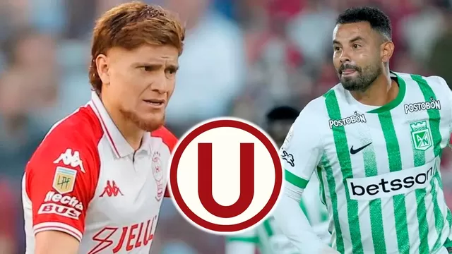 ¿Edwin Cardona y Leonardo Gil ficharán por Universitario? / Foto: Huracán y Atlético Nacional / Video: Universitario TV