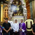 Universitario visitó al Señor de los Milagros en Las Nazarenas