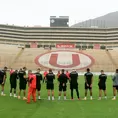 Universitario volvió a entrenar en el Estadio Monumental después de 9 meses