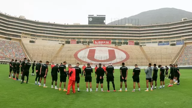Universitario volvió a entrenar en el Estadio Monumental después de 9 meses