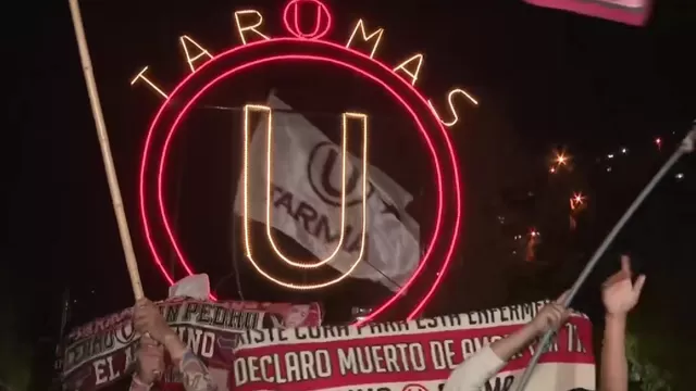 Universitario vs. ADT: Hinchas cremas realizaron gran banderazo en Tarma