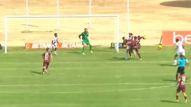 Rodrigo Vilca quedó cerca de anotar el tercer gol de Universitario. | Video: Gol Perú