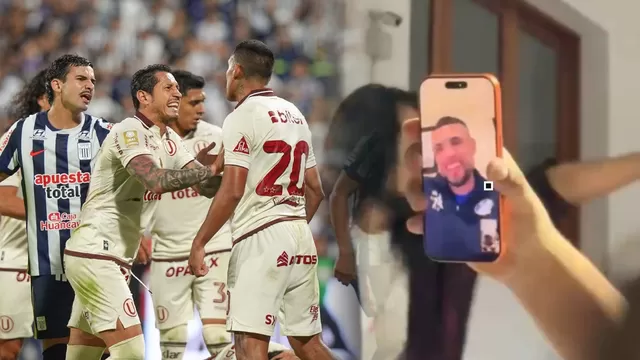 Rodrigo Ureña sorprendió a los hinchas de Universitario al tener curiosa reacción tras triunfo sobre Alianza Lima / Fuente: