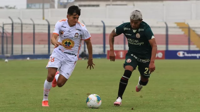 Universitario le sacó un empate 3-3 a Ayacucho FC con 8 hombres por la Liga 1