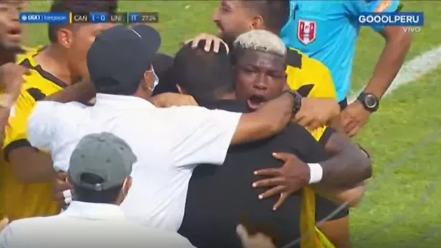 Universitario vs. Cantolao: Palacios marcó el 1-0 para el Delfín con un gran cabezazo