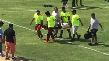 Luis Valverde ingresó en reemplazo del zaguero central. | Foto: Jorge Solari