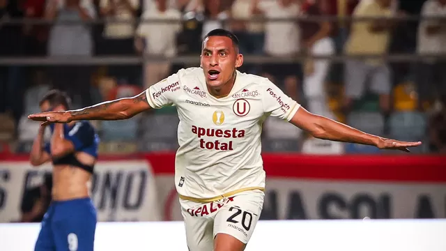 En el Universitario vs Cienciano, el delantero Álex Valera anotó el primero tras un gran centro de Ureña. | Video: GolPerú