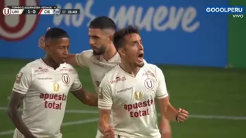 Universitario vs. Cienciano: Pérez Guedes marcó el 1-0 para la U