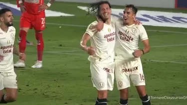 vCon golpe de cabeza, Williams Riveros marcó para los locales y pone el 2-0 ante Cienciano. | Video Gol Perú| 