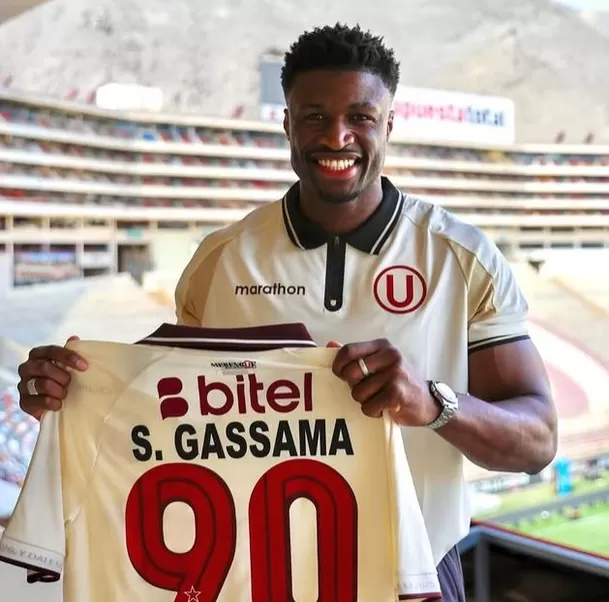 Gassama solo duró meses en Universitaio de Deportes. (Foto: Instagram de Sekou Gassama) Gassama solo duró meses en Universitaio de Deportes. (Foto: Instagram de Sekou Gassama)
