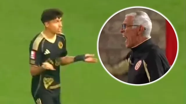 José Manzaneda anotó el 1-0 de Cusco FC sobre Universitario pero fue anulado / Foto y Video: L1MAX