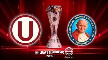 Universitario vs Juan Pablo II EN VIVO por Liga 1: A qué hora juegan y cómo ver