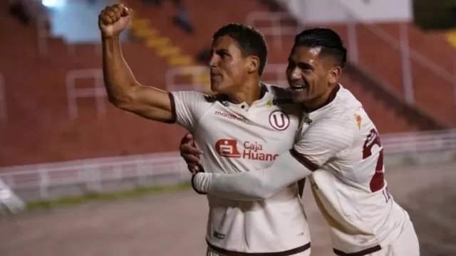 Donald Millán y Alexander Succar anotaron los goles del triunfo de Universitario. Foto: Liga 1