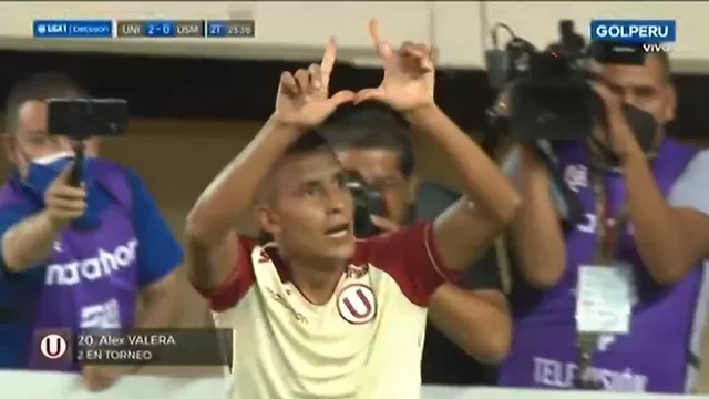 Universitario vs. San Martín: Alex Valera anotó el 2-0 con un golazo de cabeza