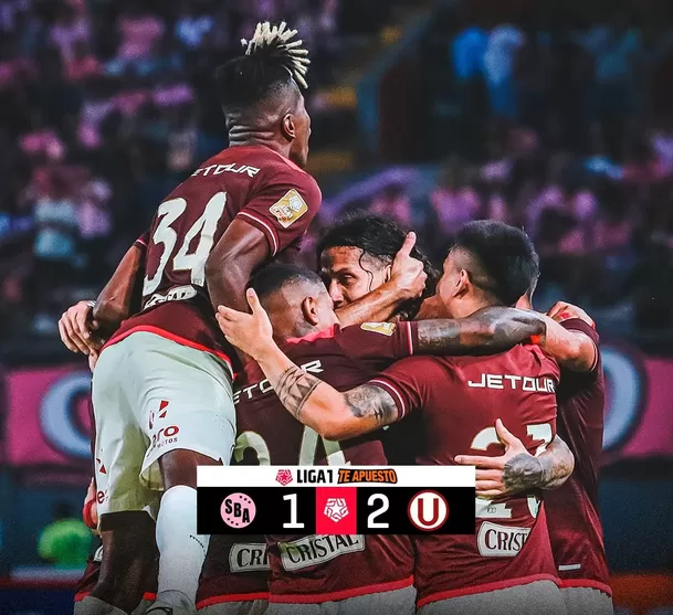 Sport Boys 1-2 Universitario. | Fuente: Liga 1