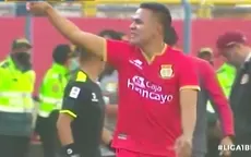 Universitario vs. Sport Huancayo: Benites marcó el 1-0 de penal para el 'Rojo Matador' - Noticias de cristiano-ronaldo